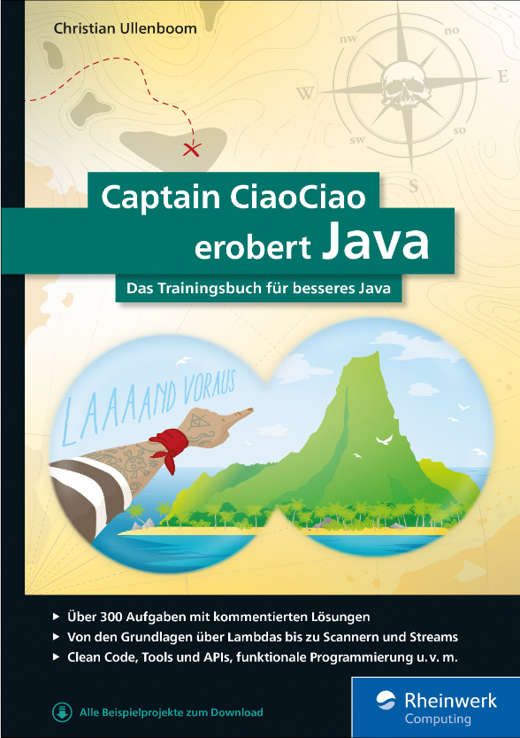 Captain CiaoCiao erobert Java cover