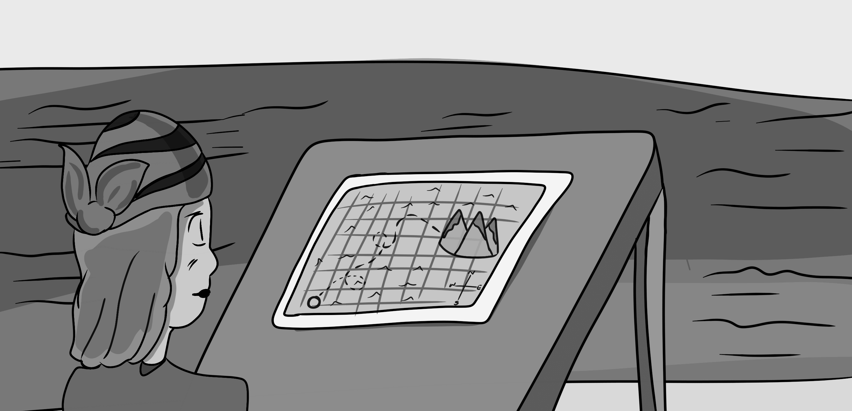 Draw mountains